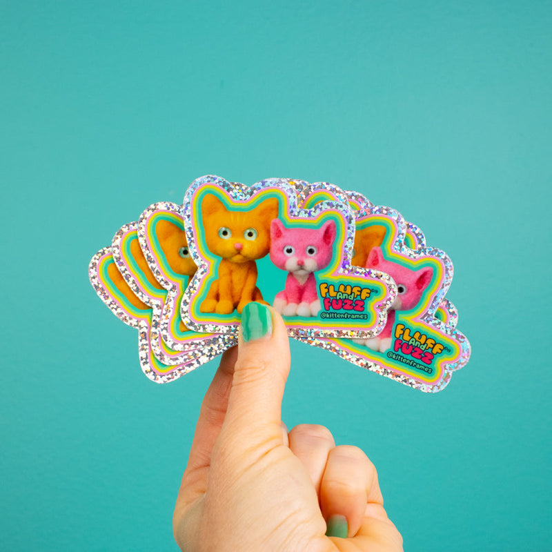 Fluff and Fuzz Sticker Bundle