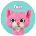 Fuzz Face Button - Cute