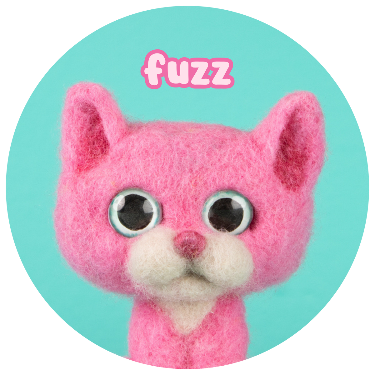 Fuzz Face Button - Cute