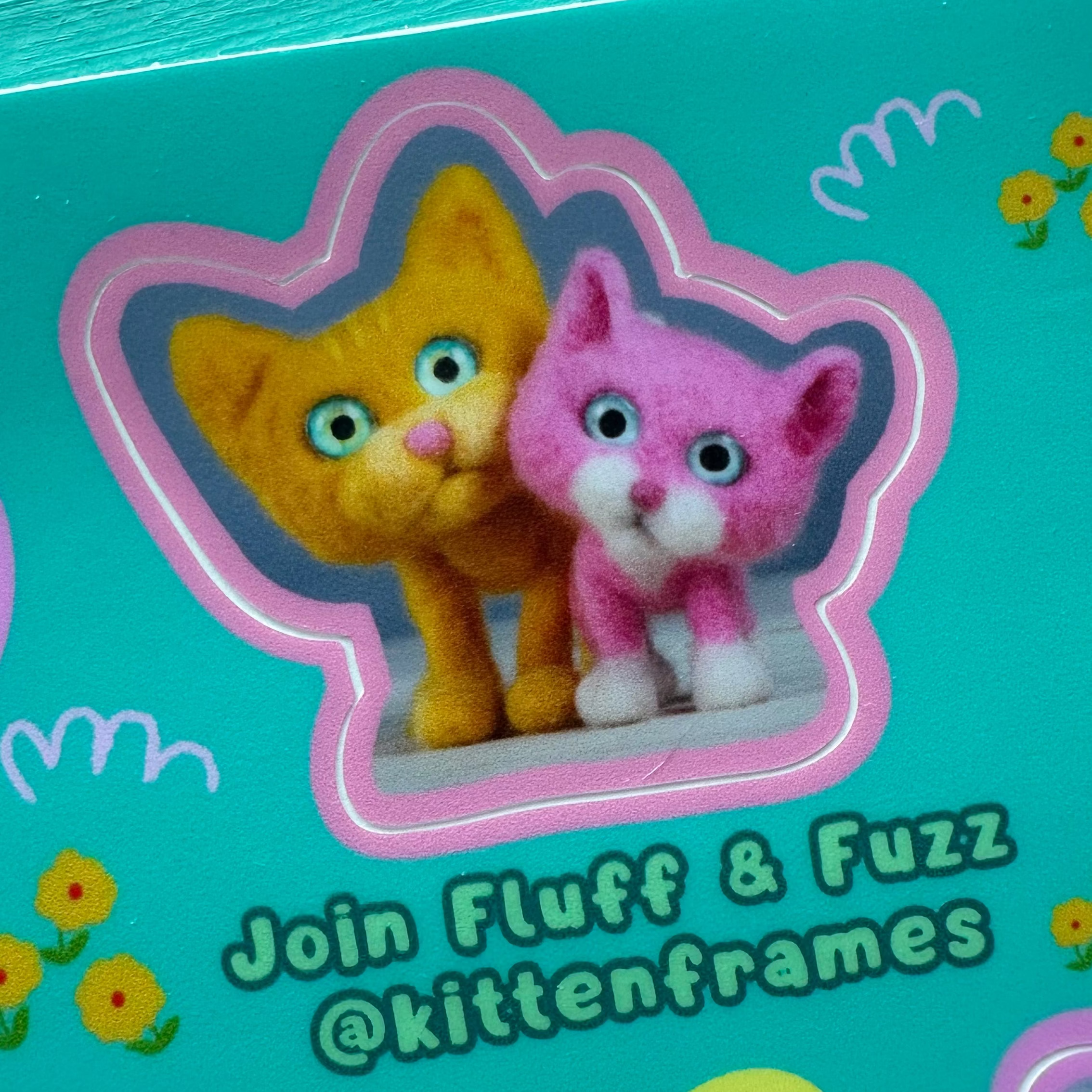 Fluff & Fuzz Sticker Sheet