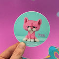 The Fuzz Sticker - Circle