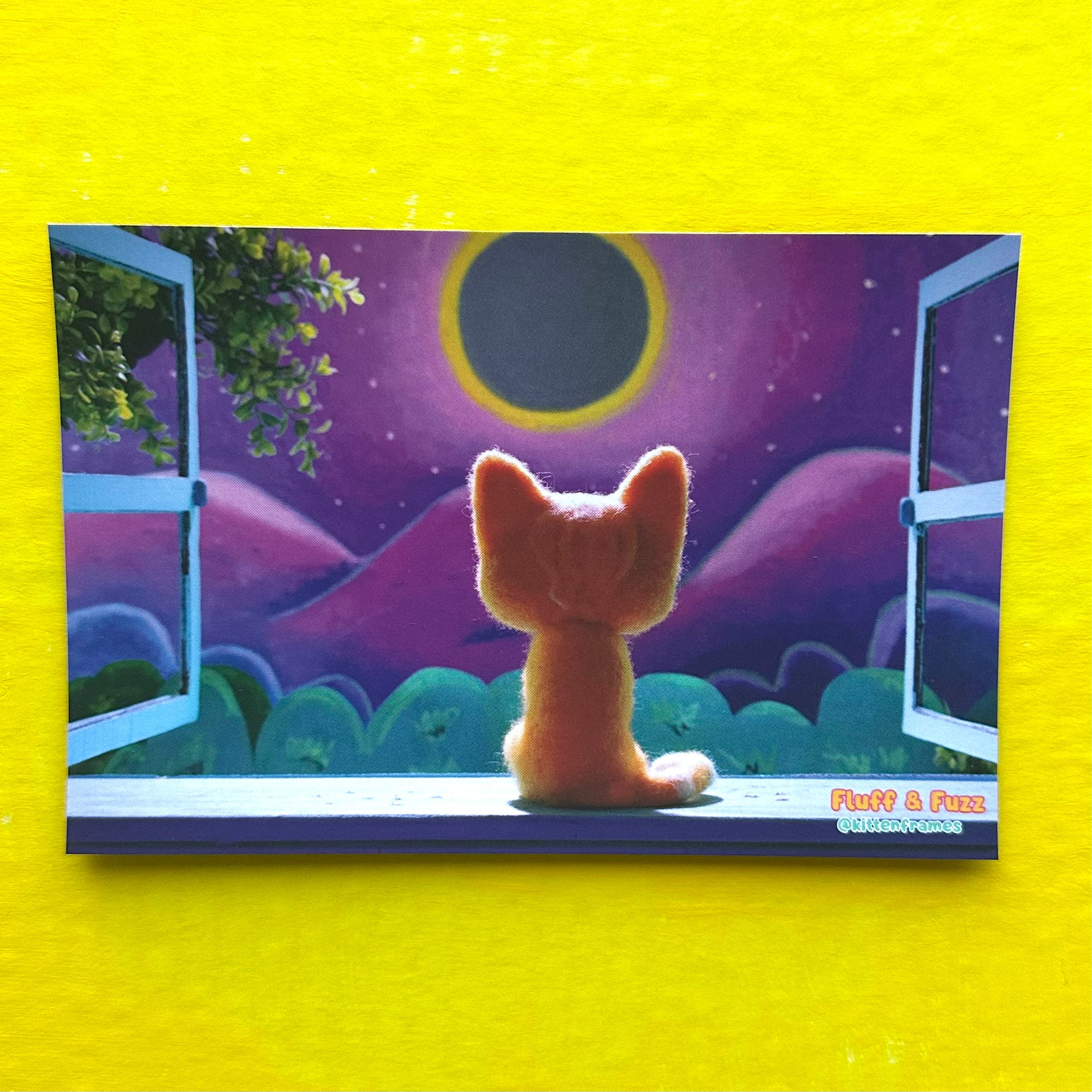 Eclipse Post Card