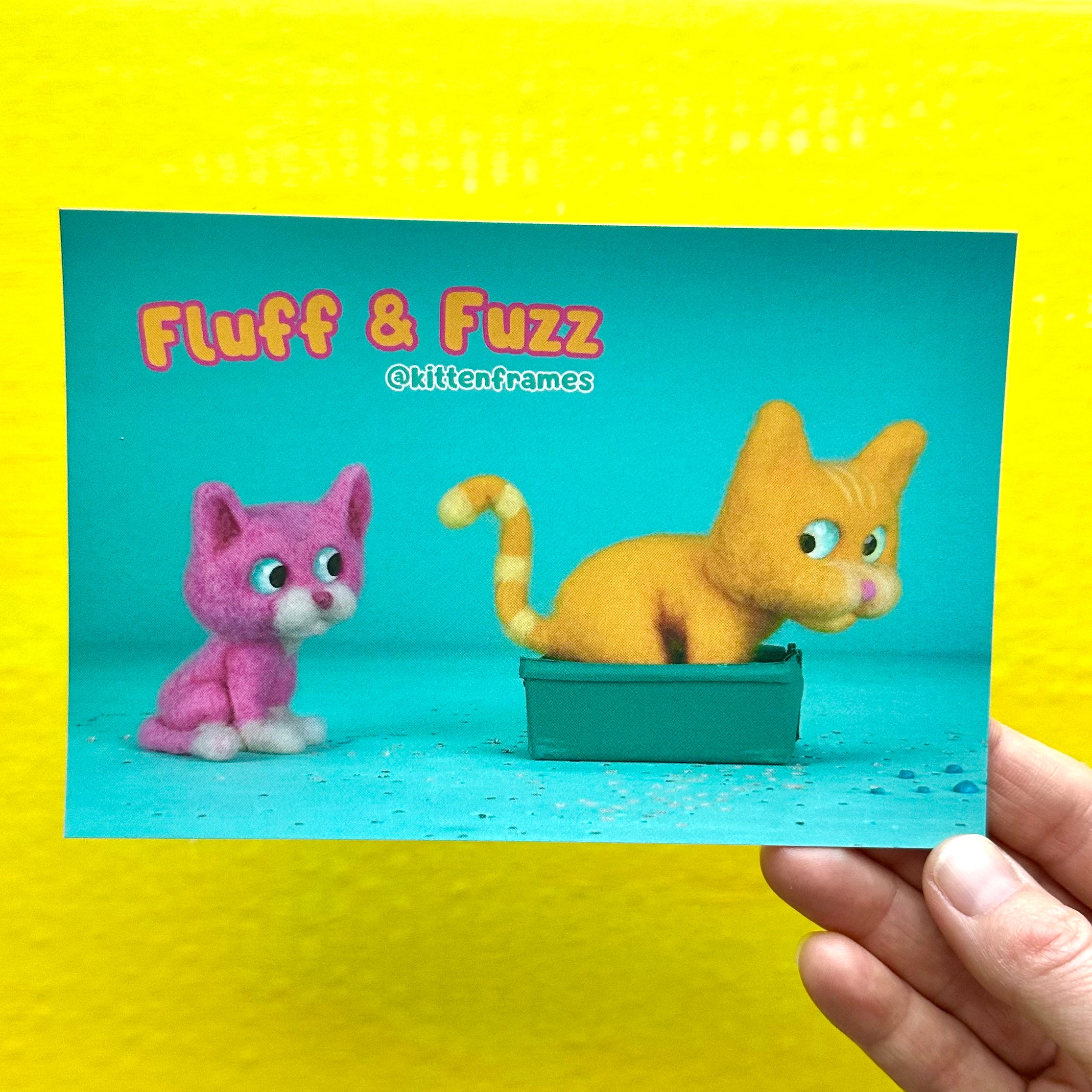 Fluff & Fuzz Post Card