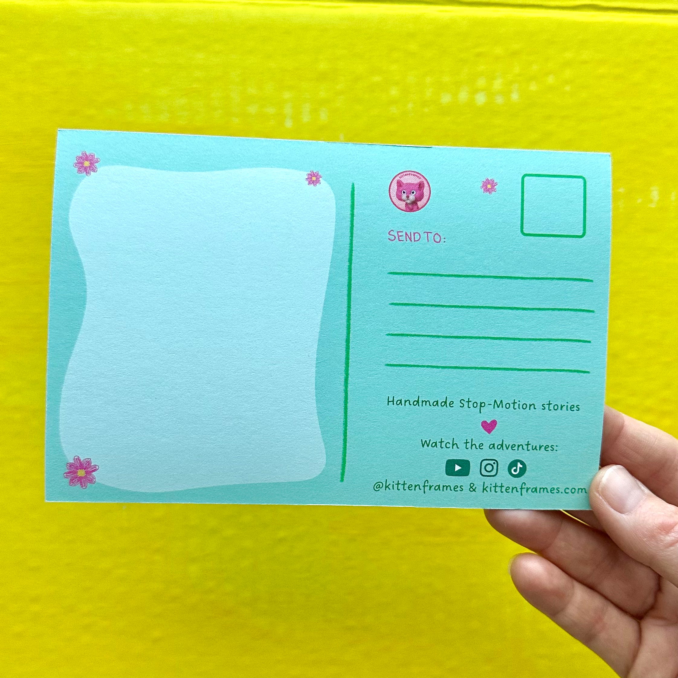Fluff & Fuzz Post Card