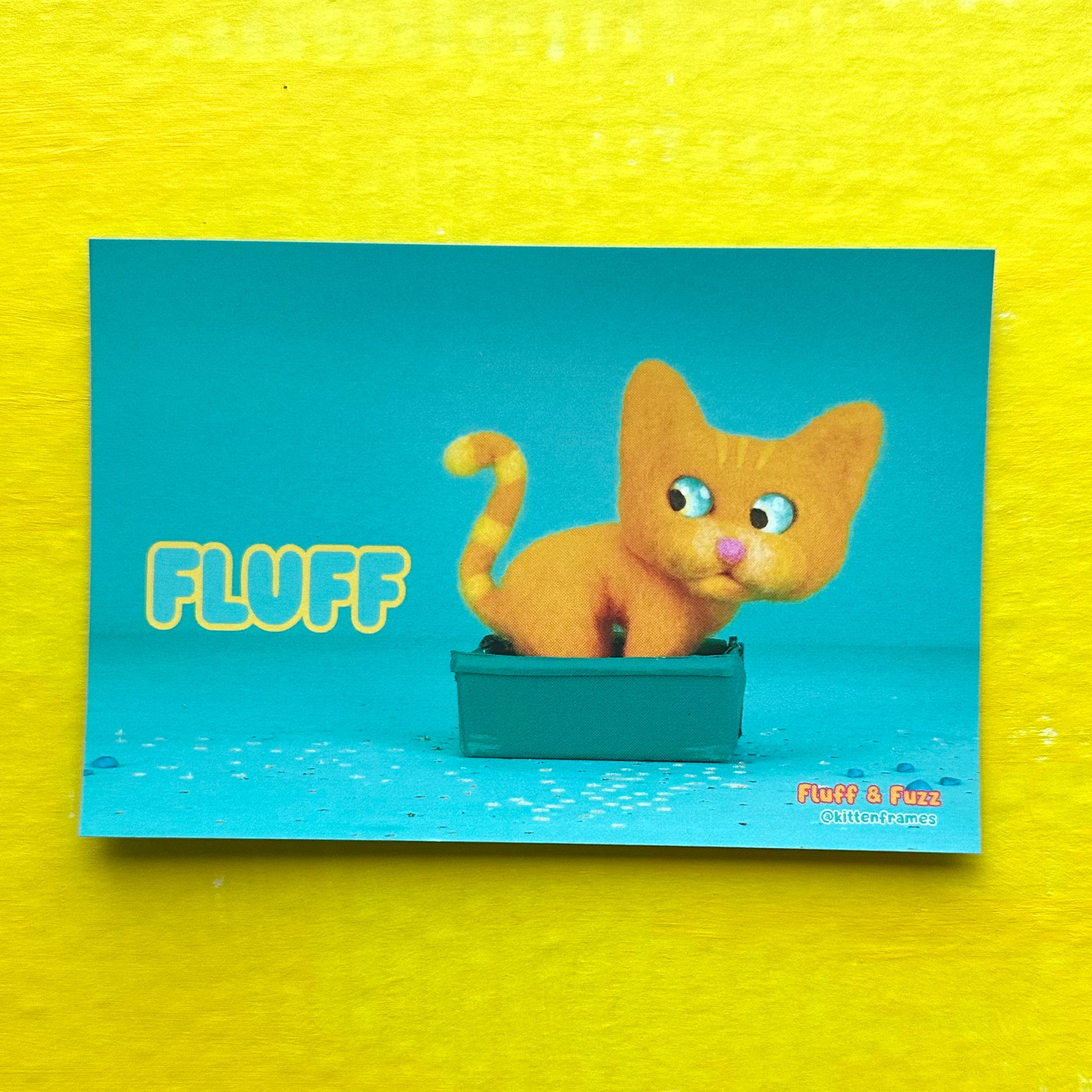 Fluff Post Card
