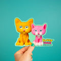 Fluff & Fuzz Jumbo Sticker