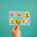 Fluff & Fuzz Sticker Sheet