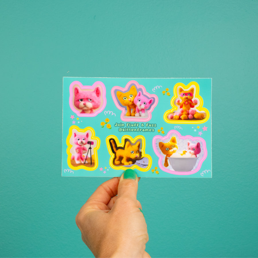 Fluff & Fuzz Sticker Bundle